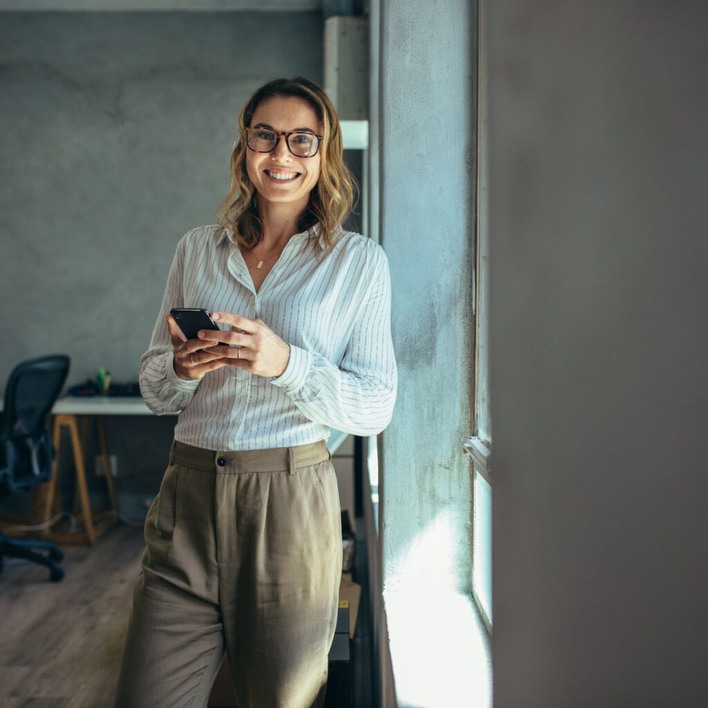 Smiling Business Woman