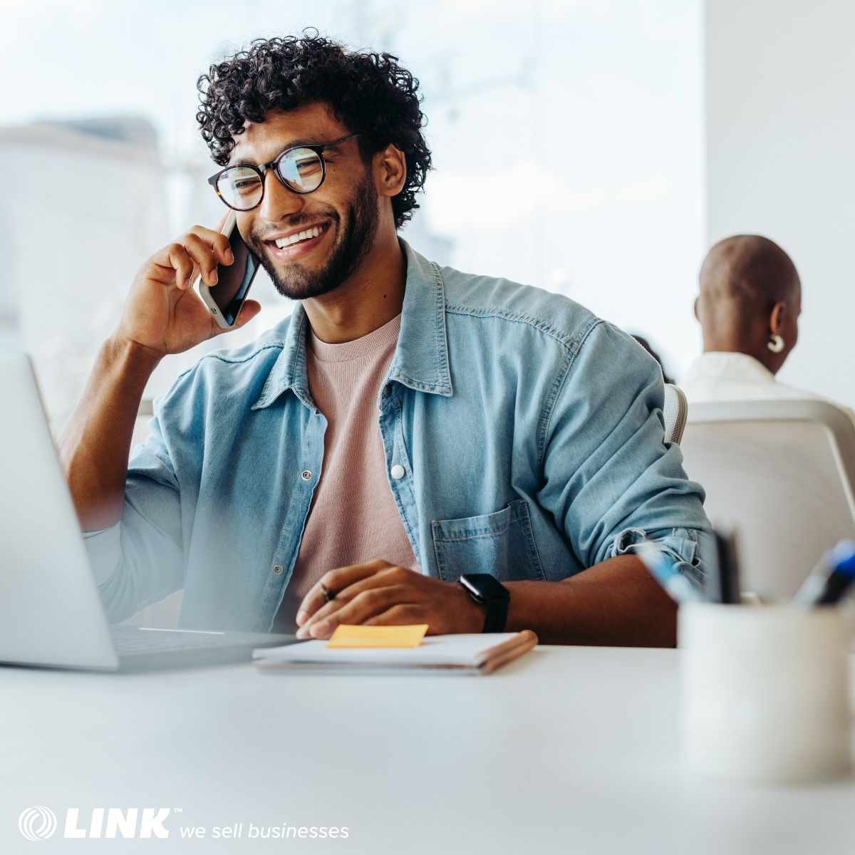 young professional in office